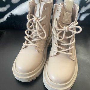 Kids Zara lug sole boots